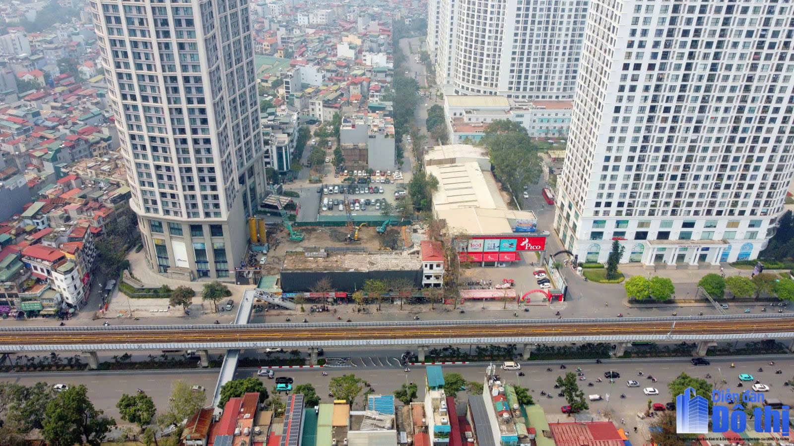 Vị trí dự án TIG Infinity Diamond Residence 108 Nguyễn Trãi