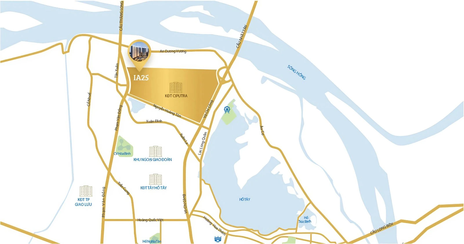 Vị trí Dự án Astor 1