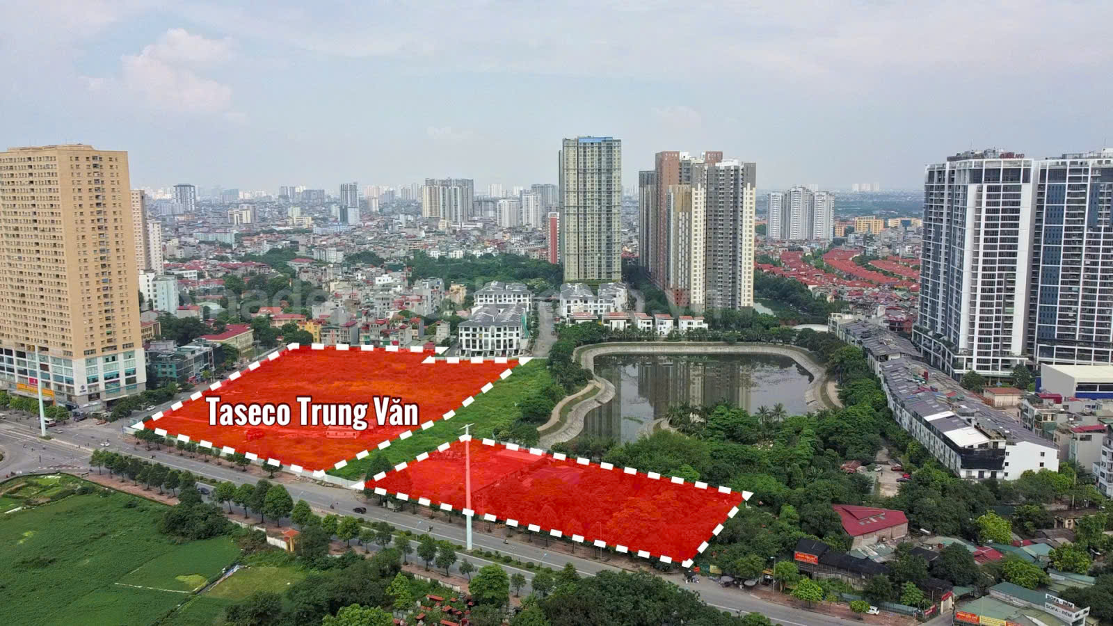 Vị trí dự án Taseco Trung Văn