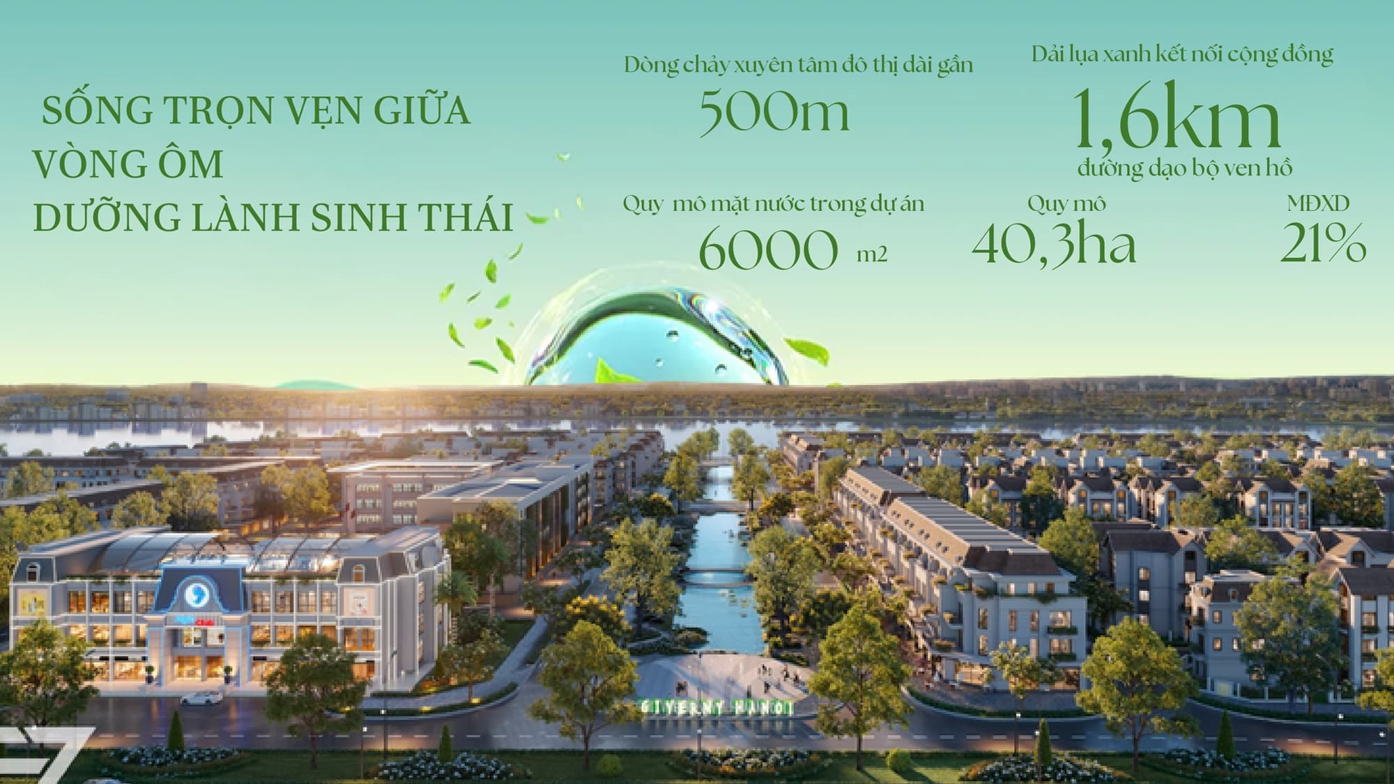 Mặt Bằng Shophouse Pearl Rivera Hà Nội