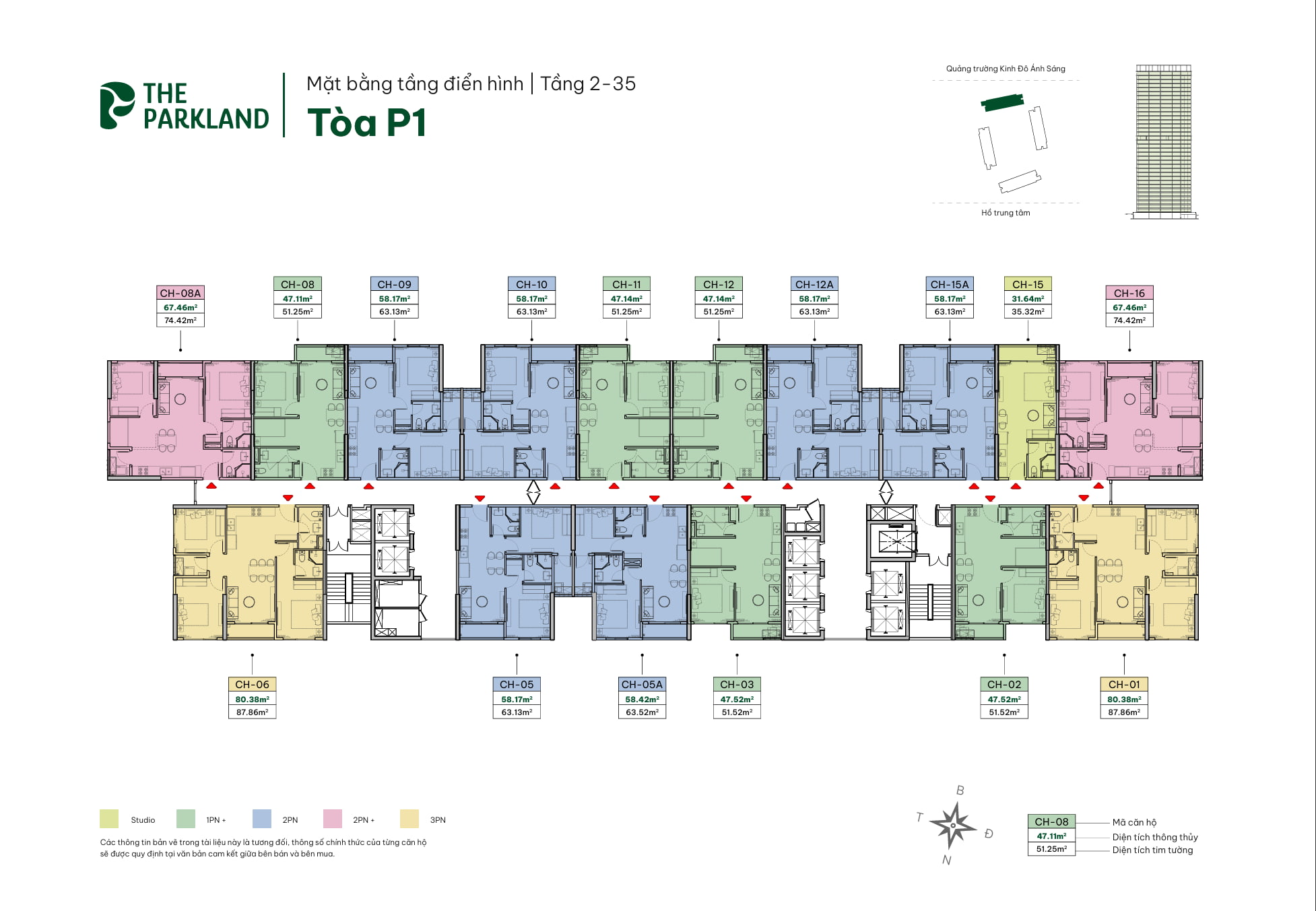 Mặt bằng Dự án Imperia Ocean City