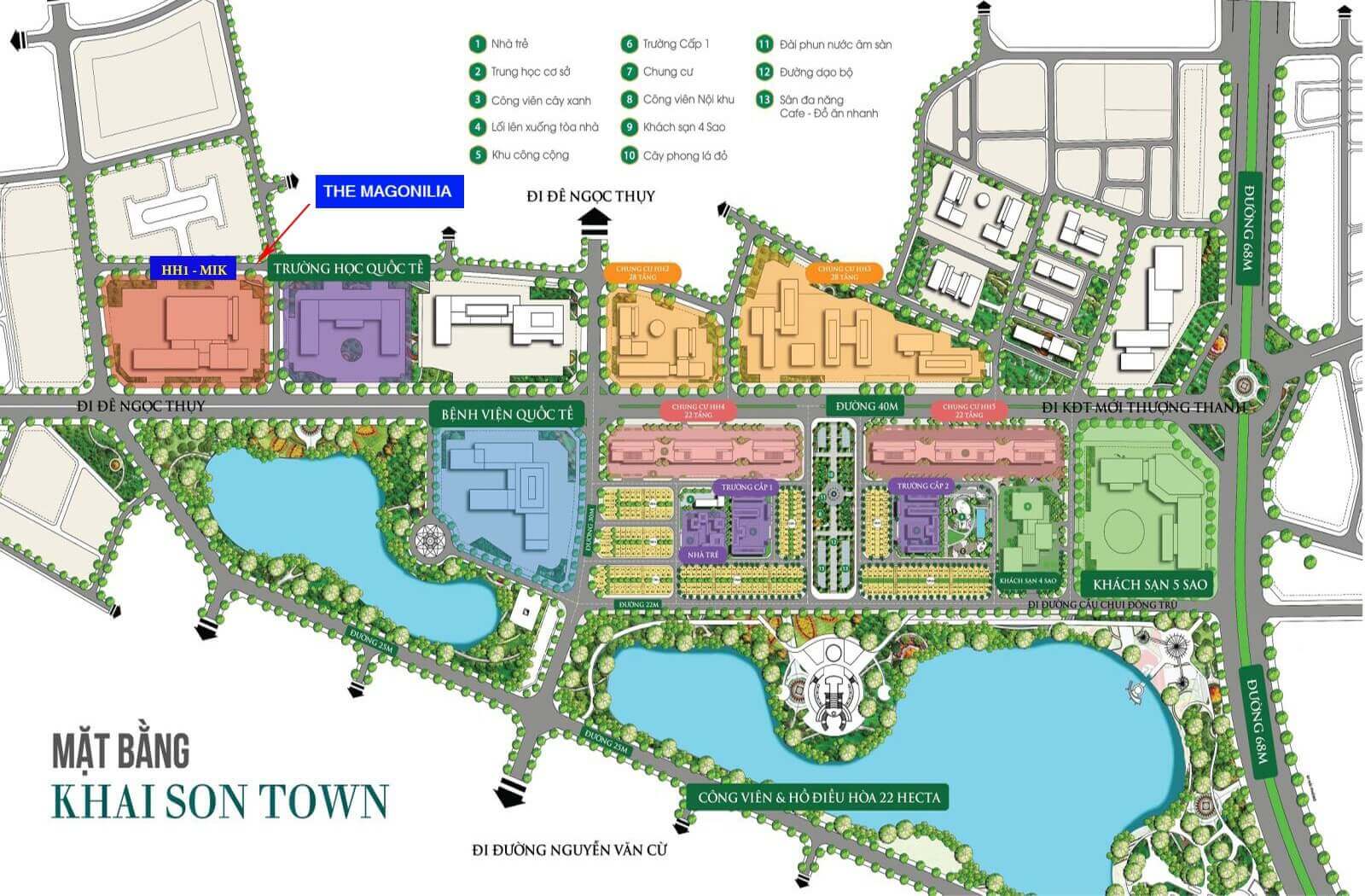 Vị trí dự án The Maglonia